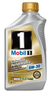 Mobil 1 44976 5W-30 Extended Performance Synthetic Motor Oil - 1 Quart (Pack of 6)