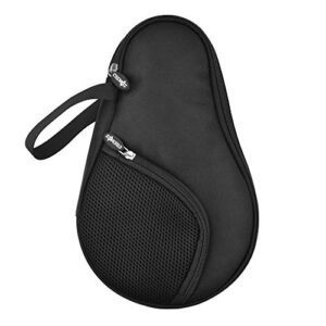 CM Table Tennis Racket Case Cover Ping Pong Paddle Carry Bag with Ball Storage Pocket, For 2 Paddles